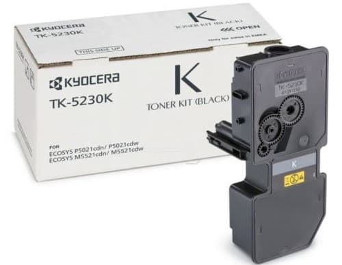 Cartus de toner (2.6K) Kyocera TK-5230K Black (TK5230K, 1T02R90NL0)