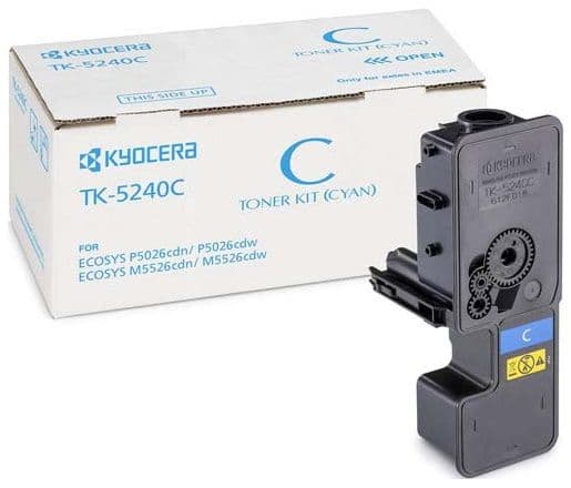 Cartus de toner (3K) Kyocera TK-5240C Cyan (TK5240C, 1T02R7CNL0)