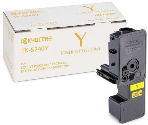 Cartus de toner (3K) Kyocera TK-5240Y Yellow (TK5240Y, 1T02R7ANL0)