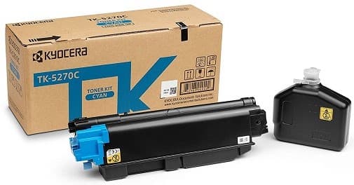 Cartus de toner (6K) Kyocera TK-5270C Cyan (TK5270C, 1T02TVCNL0)