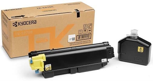 Cartus de toner (6K) Kyocera TK-5270Y Yellow (TK5270Y, 1T02TVANL0)