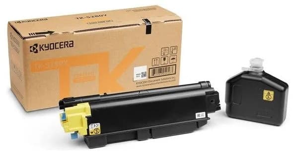 Cartus de toner (11K) Kyocera TK-5280Y Yellow (TK5280Y, 1T02TWANL0)