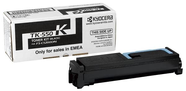 Cartus de toner (7K) Kyocera TK-550K Black (TK550K, 1T02HM0EU0)