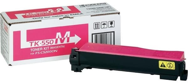 Cartus de toner (6K) Kyocera TK-550M Magenta (TK550M, 1T02HMBEU0)