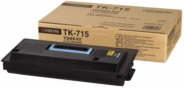 Cartus de toner (34K) Kyocera TK-715 Black (TK715, 1T02GR0EU0)