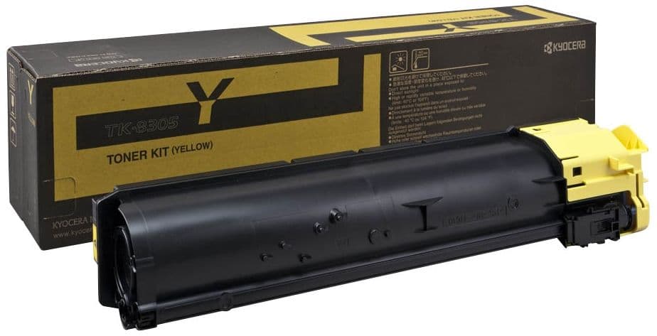 Cartus de toner (15K) Kyocera TK-8305Y Yellow (TK8305Y, 1T02LKANL0)