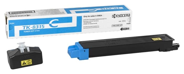 Cartus de toner (6K) Kyocera TK-8315C Cyan (TK8315C, 1T02MVCNL0)