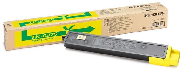 Cartus de toner (12K) Kyocera TK-8325Y Yellow (TK8325Y, 1T02NPANL0)