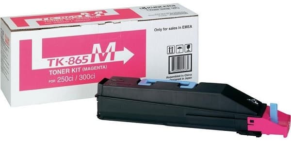 Cartus de toner (12K) Kyocera TK-865M Magenta (TK865M, 1T02JZBEU0)