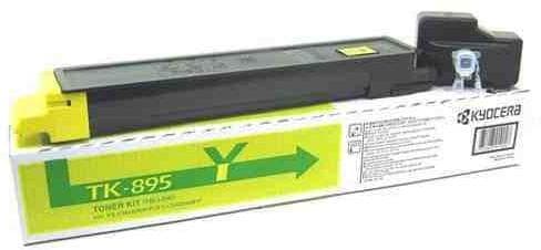 Cartus de toner (6K) Kyocera TK-895Y Yellow (TK895Y, 1T02K0ANL0)