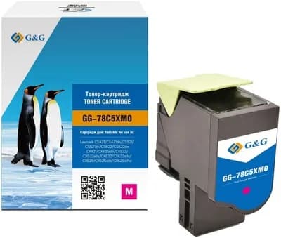 Toner Premium G&G (5K) Lexmark 78C2XM0 Magenta