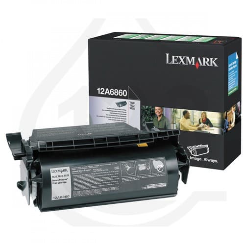 Cartus de toner (10K) Lexmark 12A6860 Black Return Program