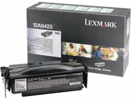 Cartus de toner (12K) Lexmark 12A8425 Black Return Program