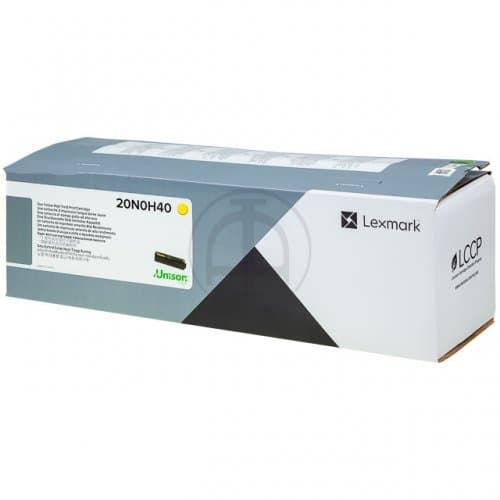 Cartus de toner (4.5K) Lexmark 20N0H40 Yellow