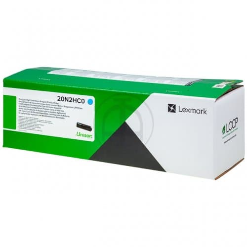 Cartus de toner (4.5K) Lexmark 20N2HC0 Cyan Return Program