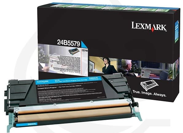 Cartus de toner (10K) Lexmark 24B5579 Cyan