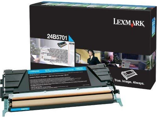 Cartus de toner (10K) Lexmark 24B5701 Cyan