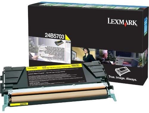Cartus de toner (12K) Lexmark 24B5703 Yellow