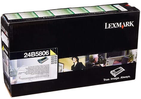 Cartus de toner (10K) Lexmark 24B5806 Yellow