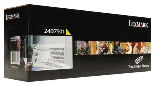 Cartus de toner (6K) Lexmark 24B7501 Yellow
