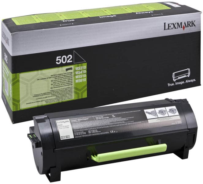 Cartus de toner (1.5K) Lexmark 502 (50F2000) Black Return Program