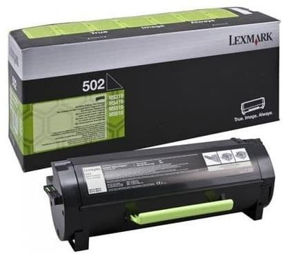 Cartus de toner (1.5K) Lexmark 502E (50F200E) Black Corporate