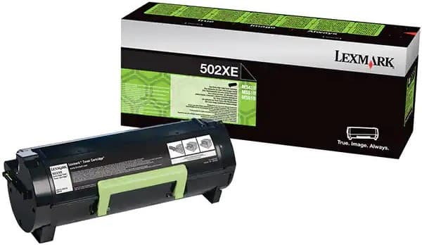 Cartus de toner (10K) Lexmark 502XE (50F2X0E) Black Corporate