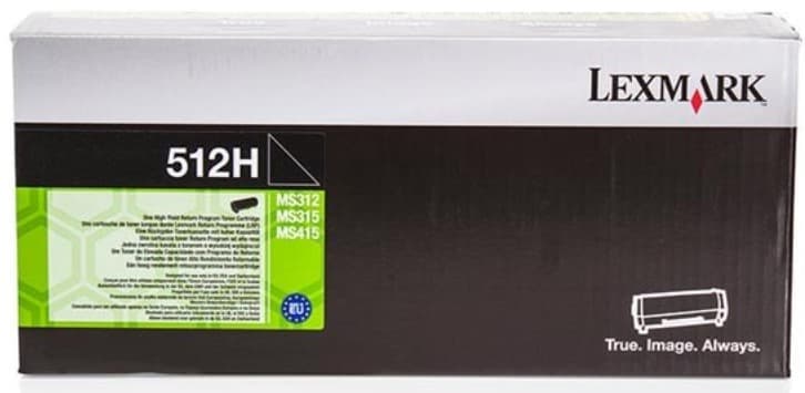 Cartus de toner (5K) Lexmark 512H (51F2H00) Black Return Program