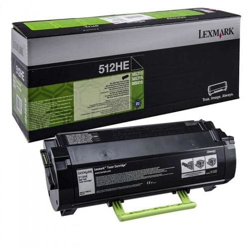 Cartus de toner (5K) Lexmark 512HE (51F2H0E) Black Corporate