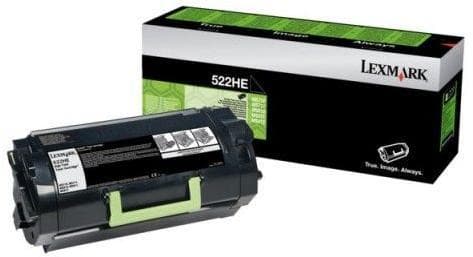 Cartus de toner (25K) Lexmark 522HE (52D2H0E) Black Corporate