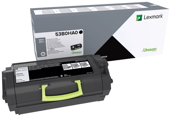 Cartus de toner (25K) Lexmark 53B0HA0 Black