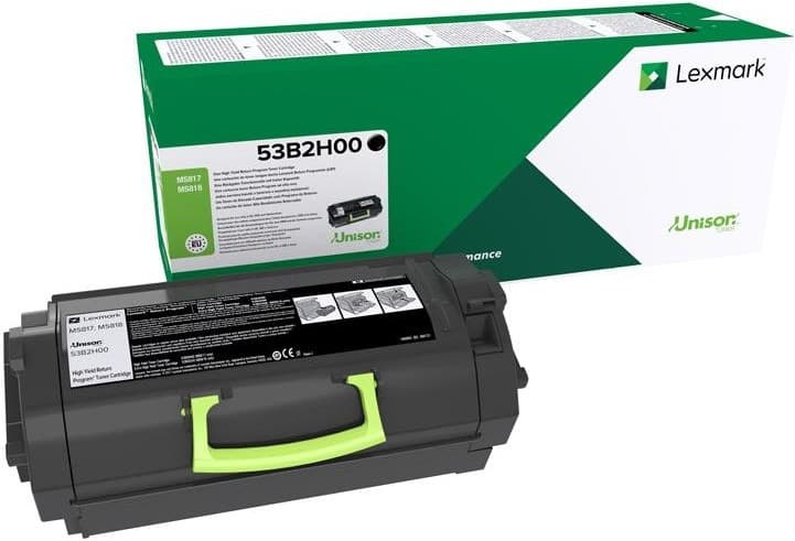 Cartus de toner (25K) Lexmark 53B2H00 Black Return Program