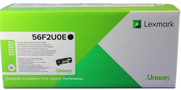 Cartus de toner (25K) Lexmark 56F2U0E Black Corporate
