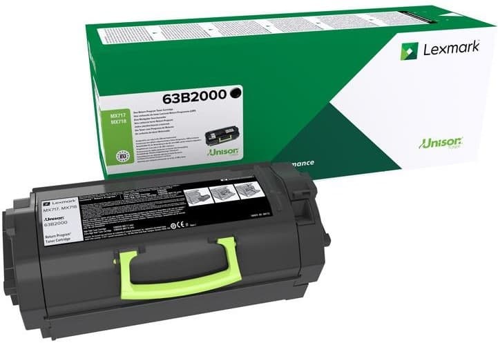 Cartus de toner (11K) Lexmark 63B2000 Black Return Program