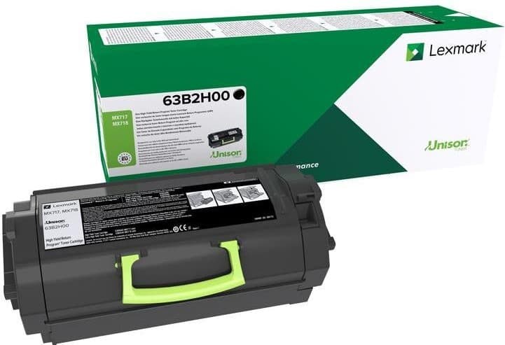 Cartus de toner (25K) Lexmark 63B2H00 Black Return Program