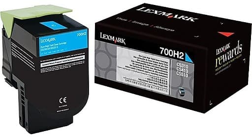 Cartus de toner (3K) Lexmark 700H2 (70C0H20) Cyan