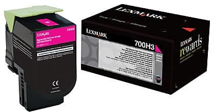 Cartus de toner (3K) Lexmark 700H3 (70C0H30) Magenta
