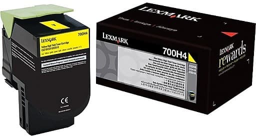 Cartus de toner (3K) Lexmark 700H4 (70C0H40) Yellow