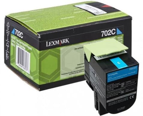 Cartus de toner (1K) Lexmark 702C (70C20C0) Cyan Return Program