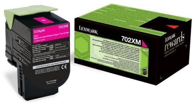 Cartus de toner (4K) Lexmark 702XM (70C2XM0) Magenta Return Program