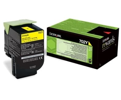Cartus de toner (4K) Lexmark 702XY (70C2XY0) Yellow Return Program