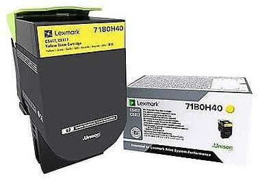 Cartus de toner (3.5K) Lexmark 71B0H40 Yellow