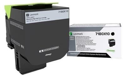 Cartus de toner (8K) Lexmark 71B0X10 Black