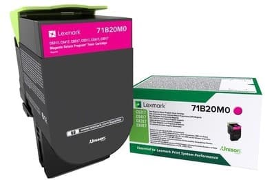 Cartus de toner (2.3K) Lexmark 71B20M0 Magenta Return Program