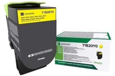 Cartus de toner (2.3K) Lexmark 71B20Y0 Yellow Return Program