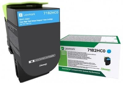 Cartus de toner (3.5K) Lexmark 71B2HC0 Cyan Return Program