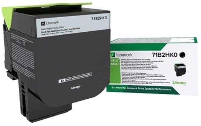 Cartus de toner (8K) Lexmark 71B2XK0 Black Return Program