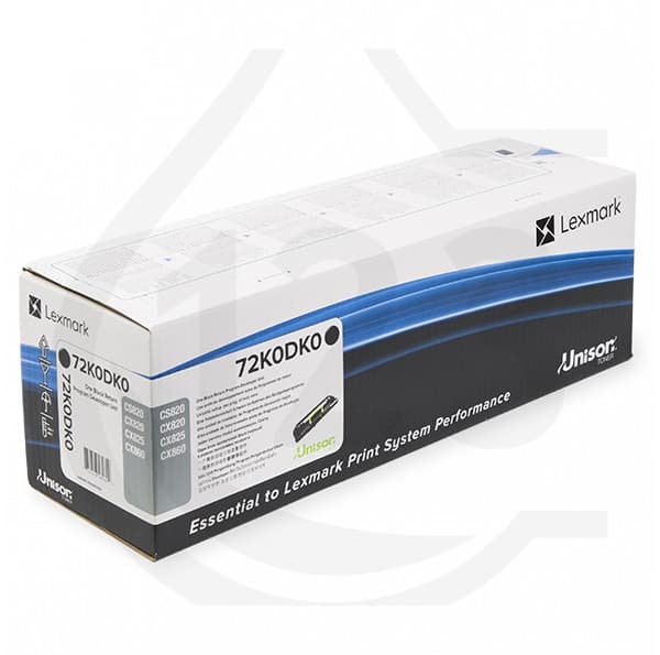 Unitate developer original Lexmark 72K0D10 Black