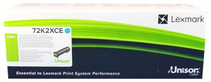 Cartus de toner (22K) Lexmark 72K2XCE Cyan Corporate