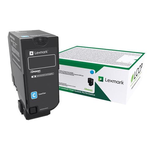 Cartus de toner (12K) Lexmark 74C2HC0 Cyan Return Program